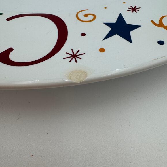 Celebrate Plate Pampered Chef Special Day Birthday Graduation 11" - Picture 4 of 6